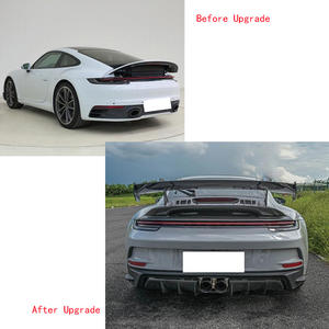 Ventes d'usine GT3 Style Kit de carrosserie Aileron arrière Jupes latérales Pare-chocs Couvercle de moteur en carbone sec Kits de carrosserie pour <span class=keywords><strong>Porsche</strong></span> <span class=keywords><strong>911</strong></span> 992 2019-<span class=keywords><strong>2023</strong></span> - Product Image 4