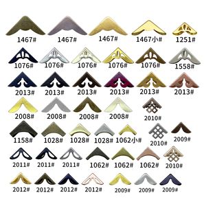 Protecteur d'angle en métal, alliage de zinc, vernis mat, accessoires pour album photo et journal DIY - Product Image 4