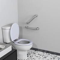 Barre d'appui murale antidérapante robuste en SUS304 pour salle de bain, douche, hôtel, maison de retraite et toilettes