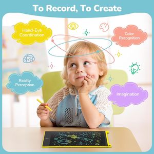 LCD bằng văn bản máy tính bảng, 8.5 inch đầy màu sắc Toddler Doodle Board vẽ máy tính bảng, xóa được tái sử dụng bản vẽ điện tử Pads - Product Image 2
