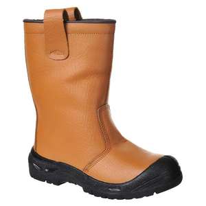 PORTWEST - FW29TAR40 Steelite S3 CI brun gréeur botte éraflure-EAN 5036108221073 BOOTS - Product Image 1
