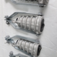 Serre-câbles en alliage d'aluminium - Type cale pour lignes électriques aériennes