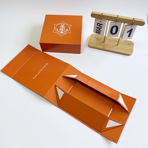 Cao cấp tùy chỉnh gấp hộp các tông cho quần áo bao bì từ hút lật Bìa xốp lót Matt cán - Product Image 5