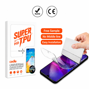 Lámina Protectora <span class=keywords><strong>de</strong></span> Pantalla 3D Cedle, Mate, <span class=keywords><strong>Hidrogel</strong></span>, Anti Huellas, Autoregenerable, HD, TPU, para Máquina <span class=keywords><strong>de</strong></span> Corte Inteligente - Product Image 2