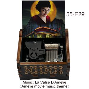 Francia <span class=keywords><strong>Amelie</strong></span> Music Box Theme La Valse D'<span class=keywords><strong>Amelie</strong></span> Musical Wind Up Regalo para niños Fans <span class=keywords><strong>de</strong></span> la película Año Nuevo Navidad - Product Image 6