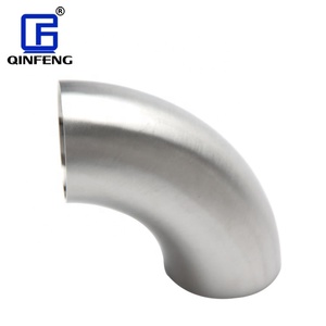 Codo corto de soldadura sanitaria de 90 ° 316L <span class=keywords><strong>SS</strong></span> Mirror Polish Ra≤ 0.4μ<span class=keywords><strong>m</strong></span> | Tubería de alimentos farmacéutica certificada DIN/SMS/3A - Product Image 3