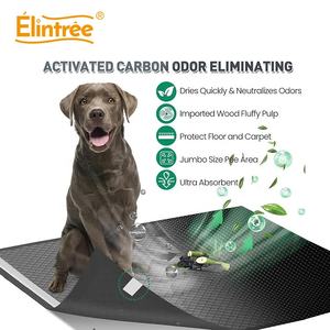 Elintree Hochwertige Einweg-Wasserdichte Kohlenstoff-Bambus-Aktivkohle Haustier-Trainingsunterlagen für Hunde und Katzen - Product Image 2