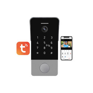 Sonnette <span class=keywords><strong>vidéo</strong></span> WiFi HIWINK 2MP avec détection de mouvement, empreinte digitale, mot de passe, carte IC, NFC, application Tuya, IP65 pour l'Europe - Product Image 4