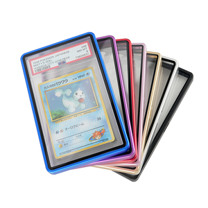 Wholesale Custom Multi Colors Graded Card Slab Metal Frame Case with Magnetic Safeguard for Game Cards - Product Image 2