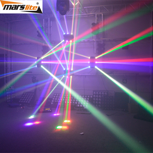 Mỹ Kho Chuyên Nghiệp Đèn Sân Khấu 6X10W Rgbw Điều Khiển Âm Thanh <span class=keywords><strong>LED</strong></span> Di Chuyển Đầu Chùm Disco Ánh Sáng Cho DJ Thiết Bị Đám Cưới - Product Image 6