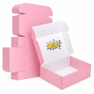 Cajas de Envío Ecológicas de Alta Gama, Personalizables con Logotipo, Cajas de Cartón Corrugado para Envíos, Verzenddozen <span class=keywords><strong>Met</strong></span> logo - Product Image 1