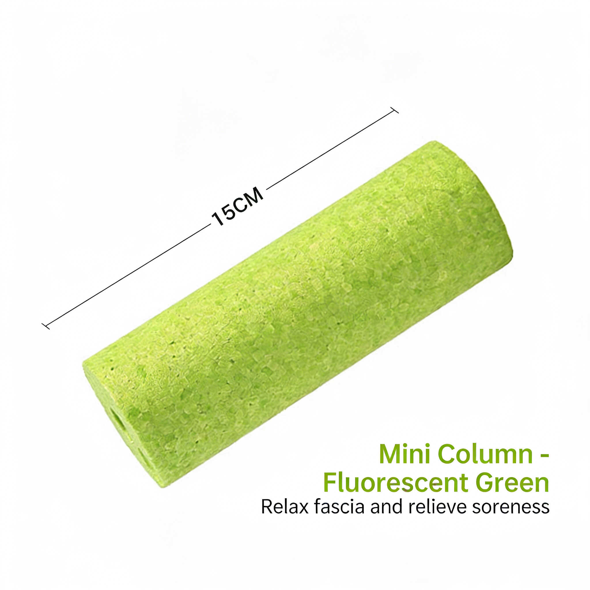 Vert fluorescent creux 15*5.3