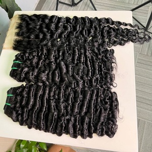 ผมบันเดิลแบบเบอร์มีสเคิร์ล คุณภาพซุปเปอร์ดับเบิ้ลดรอน สี 1B ธรรมชาติ - Product Image 4
