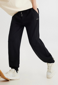 OEM Service Borduurwerk Casual Mid Waist 100% Katoenen Worsted Joggingbroek voor Aangepast Logo & Branding - Product Image 3