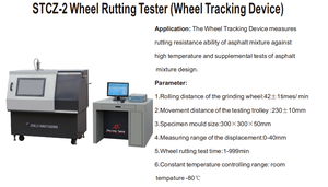 Hochgenaues Rad-Rutting-<span class=keywords><strong>Tester</strong></span>-Rad-Tracking-Gerät zur Bewertung von Straßen belägen - Product Image 5
