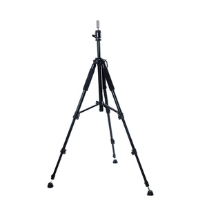 アルミ合金製 トレーニングウィッグ用スタンド 三脚 ブラック 2025年モデル - Product Image 6