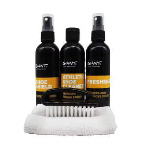 Набор для ухода за обувью Жидкий Очиститель и щетка для кроссовок включает обувную ткань - Product Image 4
