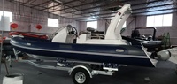 Attraper des poissons pour bateau gonflable, remorque rigide de haute qualité, prix réglable, 3/4