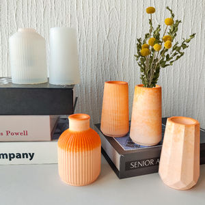 <span class=keywords><strong>Vase</strong></span> Anordnung Kristall Tropf Silikon form DIY Gips Zement Blumen arrangement Lagerung Harz Formen - Product Image 2