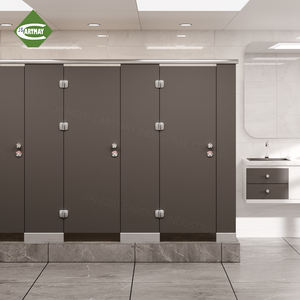 Cartmay moderne enkelvoudige toiletcel voor gehandicapten met 304 roestvrijstalen hardware voor ziekenhuis- en hotelgebruik - Product Image 2