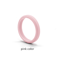 Creality — anneau de mariage en Silicone pour femmes, bande en caoutchouc confortable, Design hyblanche, entraînement, nouveau Design