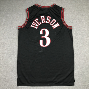 Top Quality 2025 New Design New Style Men's Stitched Basketball <strong>Jerseys</strong> #3 <strong>IVERSON</strong> Sportswear Hot Selling - Product Image 2