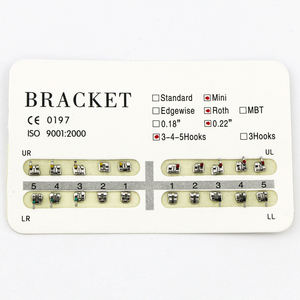 Fornitori odontoiatrici staffe ortodontico staffa in metallo staffe materiale ortodontico <span class=keywords><strong>Mini</strong></span> Slot <span class=keywords><strong>Roth</strong></span> 0.022 staffe metalliche dentali - Product Image 3