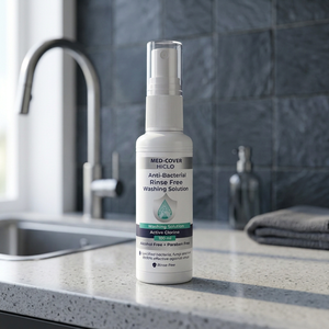 Desinfectante de Manos Líquido sin Enjuague MED-COVER Antibacterial, 100 ml, Limpia las Manos - Product Image 3