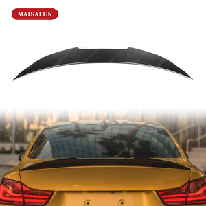 PSM Style <strong>Carbon</strong> <strong>Fiber</strong> Rear <strong>Spoiler</strong> for BMW 3 Series F30 F80 M3 Tail Wing Position on Rear Bumper - Product Image 2