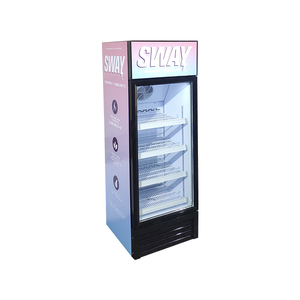 Refrigerador Comercial Vertical Meisda SC190BG de 190L, Una Sola Temperatura, Puerta de Vidrio Transparente, Estantes Ajustables - Product Image 2
