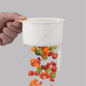 Cesta de drenaje triangular de plástico con ventosa reutilizable y ecológica Syh1512 para filtro de agua y té, venta al por mayor - Product Image 5