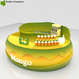 Hiện Đại Mini Round <span class=keywords><strong>Shape</strong></span> <span class=keywords><strong>Orange</strong></span> Juice <span class=keywords><strong>Kiosk</strong></span> Sáng Tạo Mall <span class=keywords><strong>Kiosk</strong></span> Thiết Kế - Product Image 3