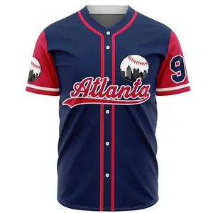 Cheap Wholesale 2024 New Arrival Atlanta Baseball Jersey For Male Female Printed Baseball Shirts Sports Jersey