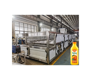 Pet thủy tinh đóng chai nước trái cây tươi liên tục phun tiệt trùng - Product Image 1