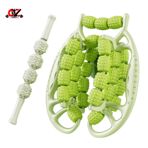 Masajeador Circular de Piernas ZCFIT, Material PP+NBR, Nuevo 2026, Rodillo Manual de 18 Ruedas, Portátil para Músculos del Cuello, Manos y Brazos - Product Image 1