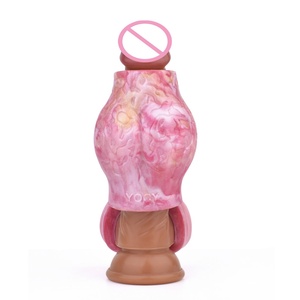 New Dog Knot Men Penis Enlargement Toy Glans Stimulation Masturbate Sex Toys Men Silicone Cock Ring <b>Dildo</b> Penis Sleeve Knot - Product Image 3
