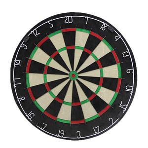 High Quality 18" Professional Tournament Dartboard Sisal Bristle Dart Board with Cabinet