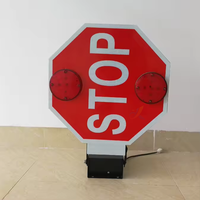Panneau de signalisation électronique clignotant, vente flash, feux de signalisation routière LED pour bus scolaire