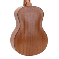 Ukulele ténor 23 pouces 26 pouces, vente en gros en Chine, ukulele professionnel, corps en contreplaqué de sapelli, pont en palissandre, ukulele mat à vendre
