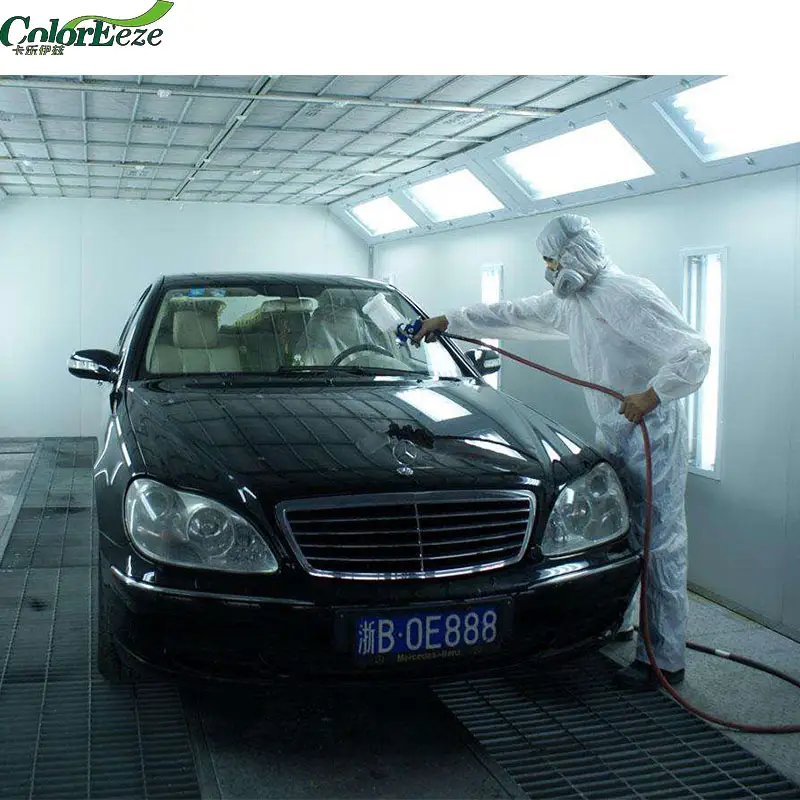 Coloreeze well selling car spray booth chamber car paint spray baking booth system