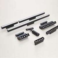 Système d'éclairage sur rail magnétique LED intelligent 20 mm 10W-40W 48V DC CRI 90 Garantie 5 ans 3500K Blanc chaud Alliage d'aluminium