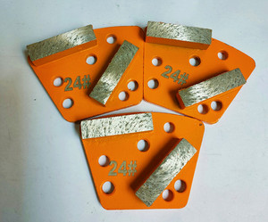 Đá mài 16 #   Đĩa mài kim cương hình thang, miếng mài kim loại dùng cho sàn bê tông - Product Image 4