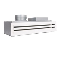 Diffuseurs de VAV montés au plafond de contrôle de flux d'air de système de CVC avec le chauffage pour le système de Ventilation d'air d'échappement de termianle de radiateur