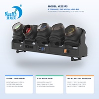 Bluemoon IP65 Tornado 5x120W avec 120 LED RGB de 0,5W, DMX512 RDM pour location événementielle, DJ, discothèque