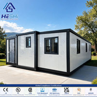 Oferta Especial: Casa Contenedor Prefabricada Expandible de 20 y 40 Pies, con 1, 2, 3, 4 o 5 Dormitorios, Casa Plegable Tipo Villa