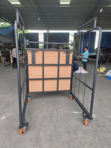 <span class=keywords><strong>Chariot</strong></span> de transport de meubles robuste avec base en contreplaqué et barrières anti-rayures - Product Image 5