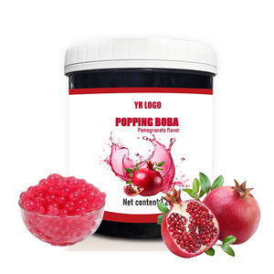 Perles de boba à la grenade de qualité supérieure pour les boissons aux bulles, les desserts, les boissons, le sirop de fruits, les garnitures, le sac de sucre - Product Image 3