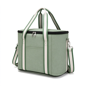 Sacs isothermes pliables pour le camping en plein air, grande capacité 26L, imperméables, isolés, 600D, avec poignées et bandoulière - Product Image 2