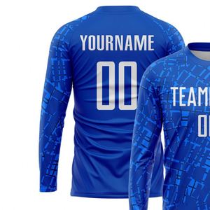 Camiseta de Fútbol de Manga Larga Premium, Uniforme Deportivo Transpirable para Entrenamiento y Partido, para Hombres y Jóvenes - Product Image 3