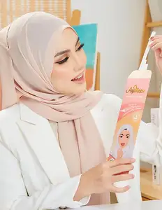 Thiết lập của 36 thời trang giá rẻ hijab mái hiên Shaper phong cách hoàn hảo dễ dàng để mặc giản dị hai mặt dính hijab Băng